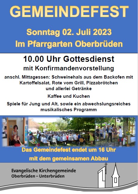 Gemeindefest 2023