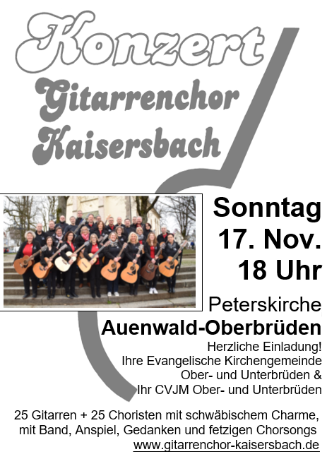 Gitarrenkonzert ganz neu